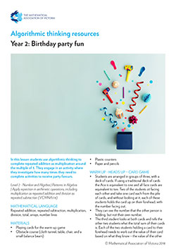 Birthday party fun