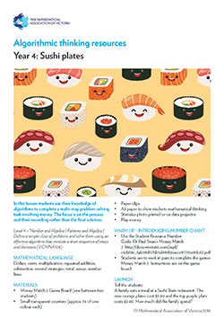 Sushi plates