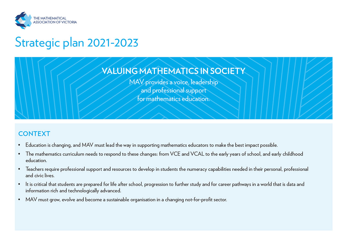 Strategic Plan 2021 - 2023