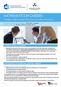 Reserve Bank of Australia - Maths investigation - Economics