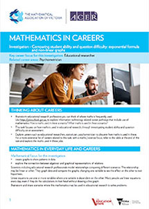 Mathematics in Careers